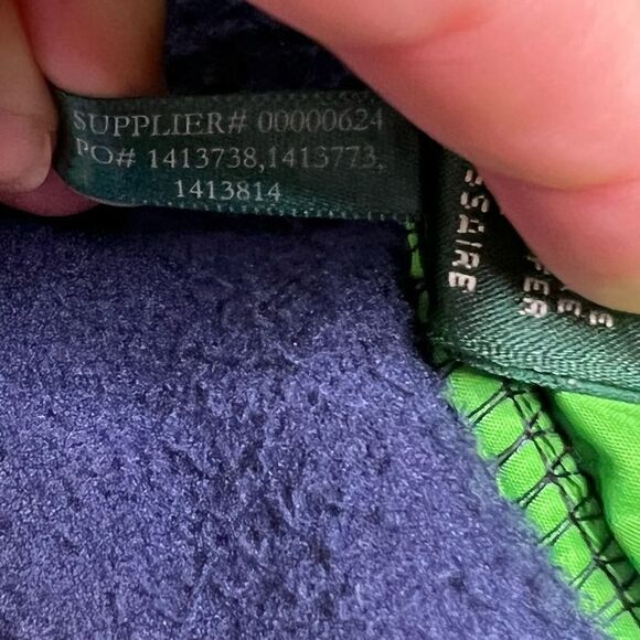 Lauren Ralph Lauren active green and blue full zip jacket size XL - Picture 15 of 16